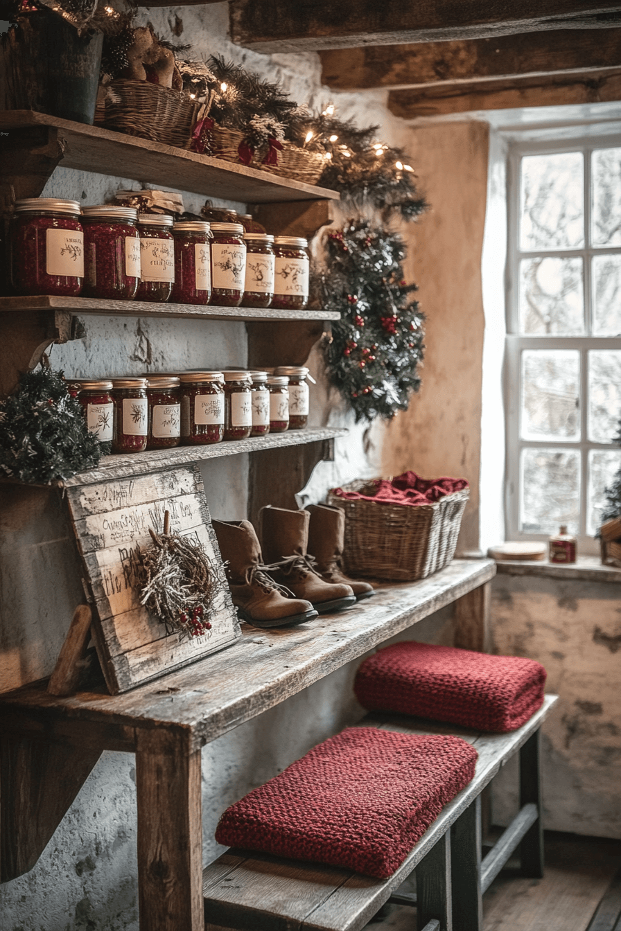 25 Christmas Decorations Rustic Ideas For A Heartwarming Country ...