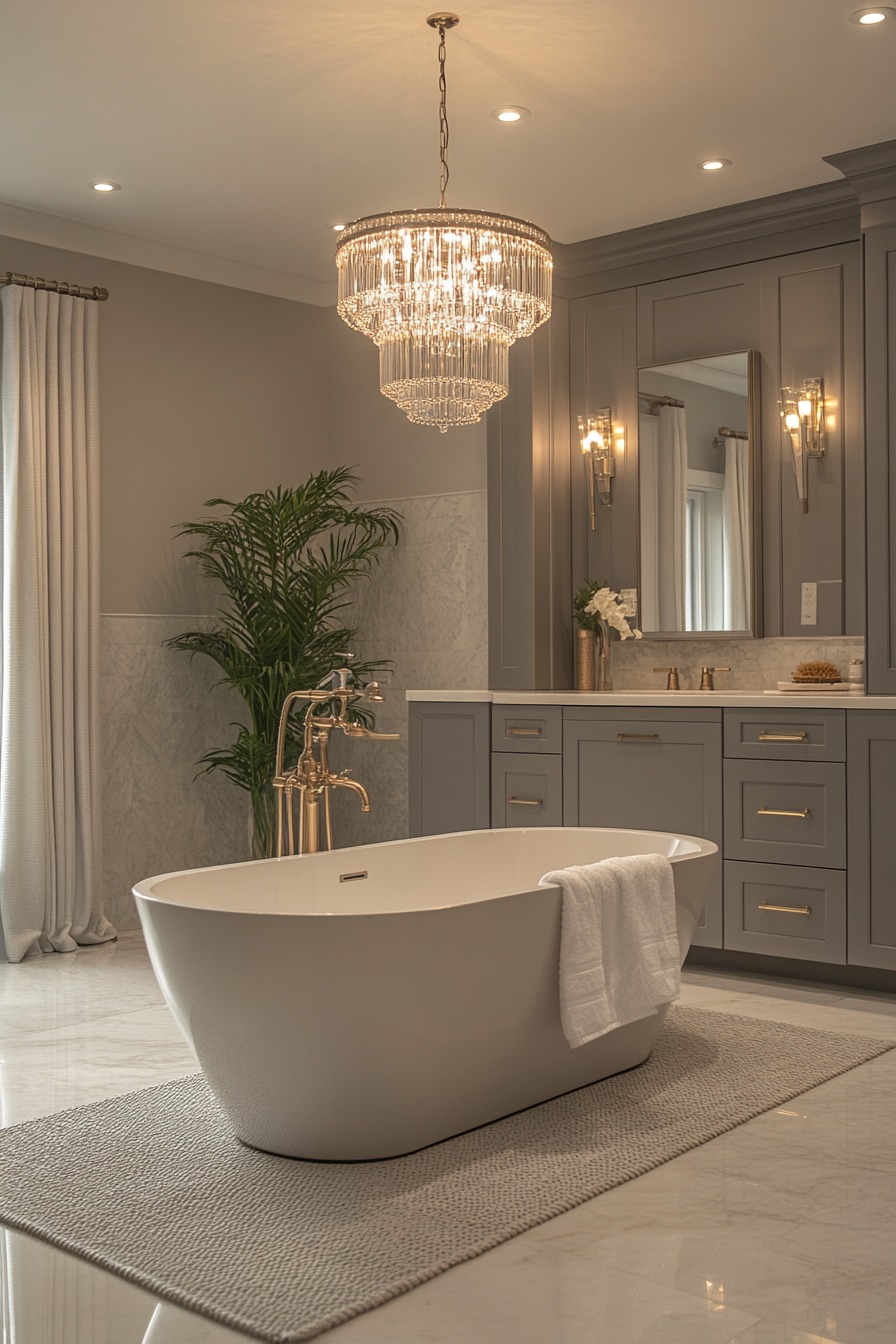Ash Grey Bathroom Luxury
