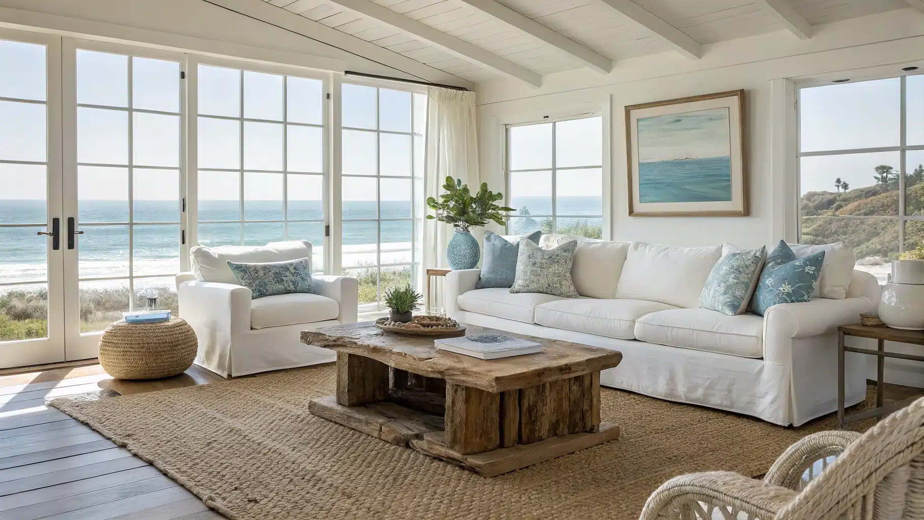 27 Beach House Living Room Ideas That Make You Never Want to Leave ...