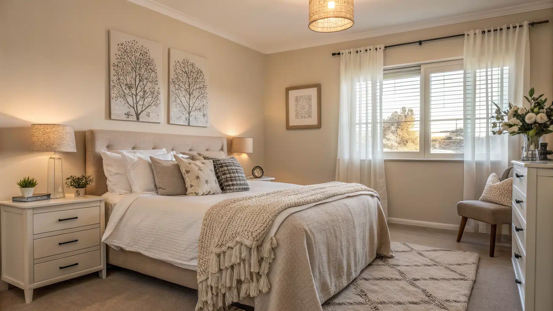27 Calming Bedroom Ideas That Create Your Personal Sanctuary - Jenna Living
