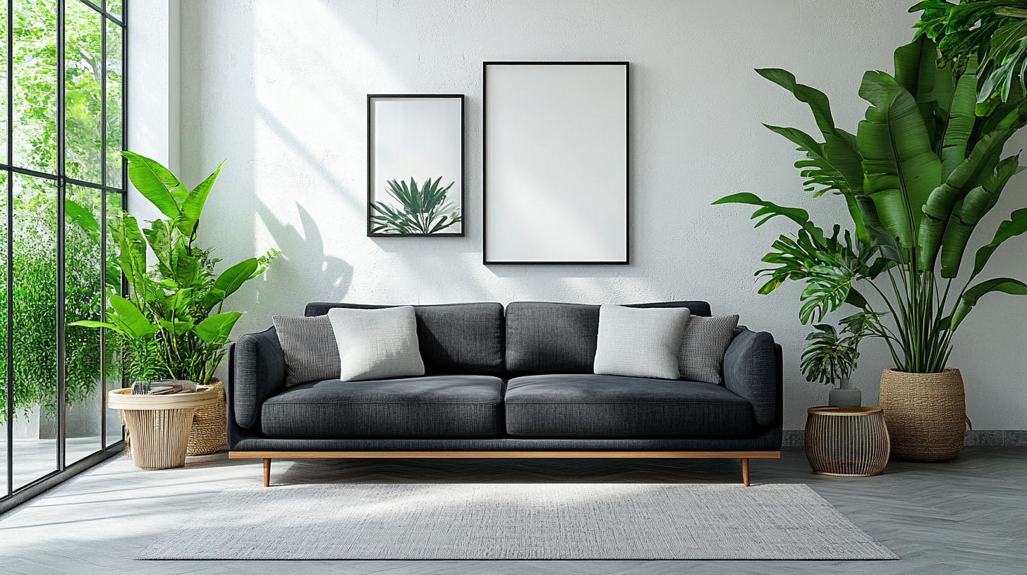 27 Charcoal Couch Living Room Looks That Feel Modern And Inviting ...