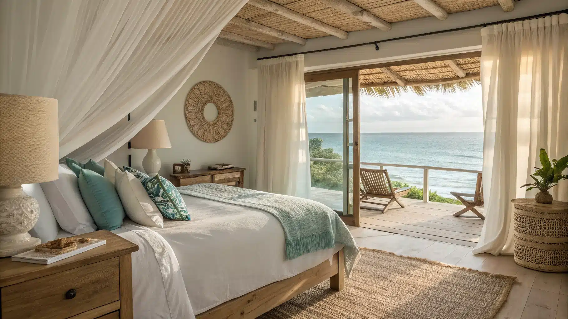 27 Coastal Guest Bedroom Ideas For a Breezy Beach Vacation Vibe - Jenna ...
