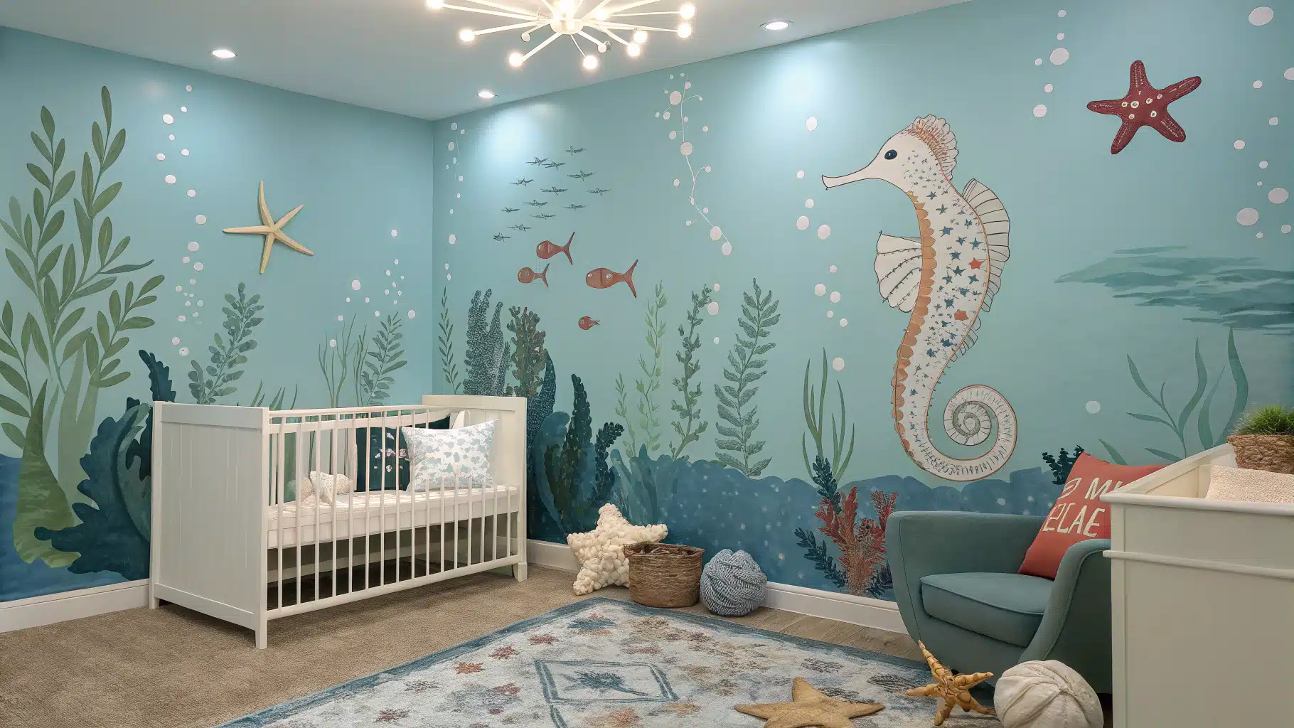 27 Ocean Themed Nursery Ideas For Your Little Explorer - Jenna Living