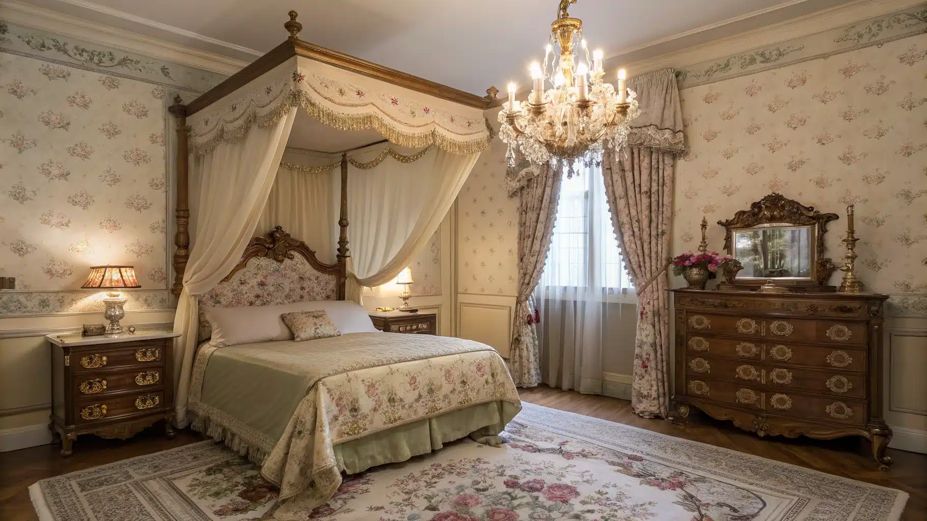 27 Vintage Inspired Bedroom Ideas For Timeless Romance - Jenna Living