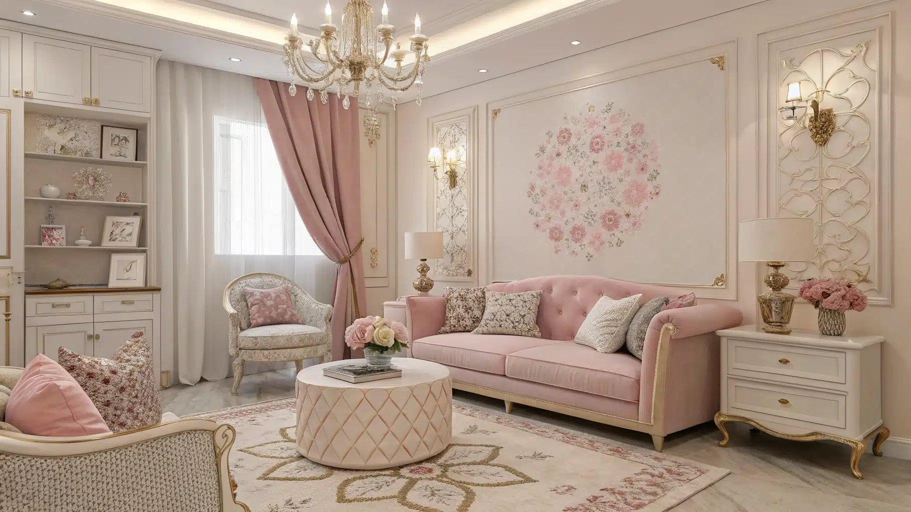 27 Feminine Apartment Ideas For Creating a Soft, Stylish Sanctuary ...