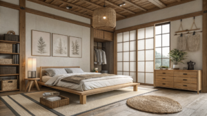 Japandi Small Bedroom