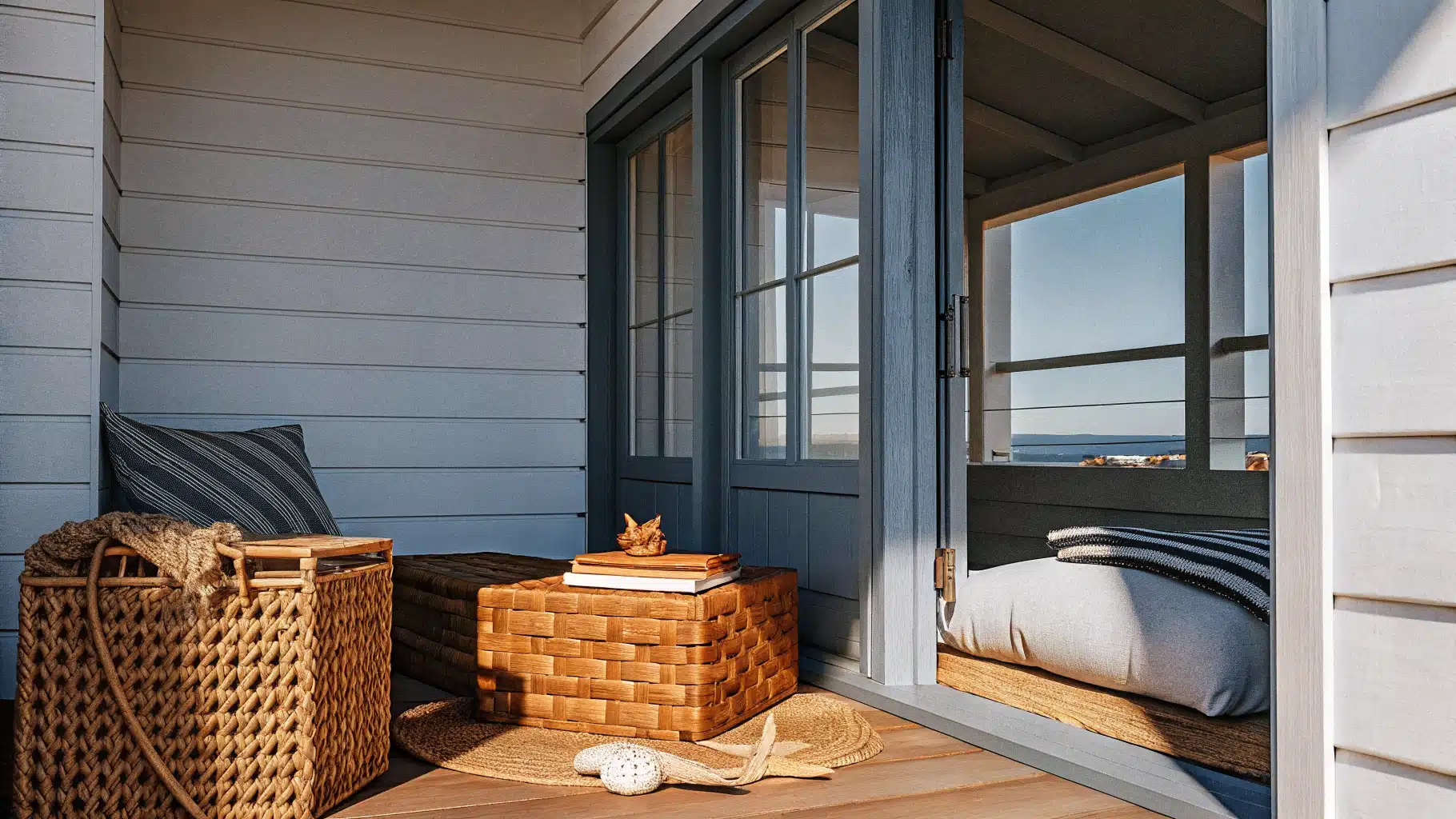 Beachy's 27 Beachy Apartment Ideas for Small-Space Coastal Living - Jenna Living