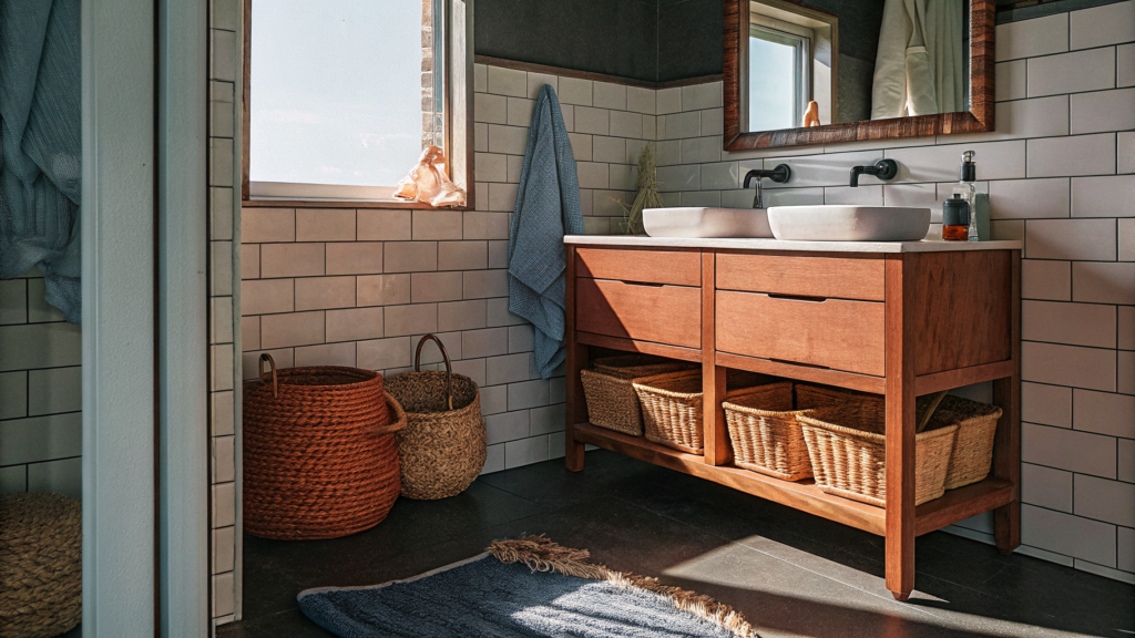 beachy bathroom