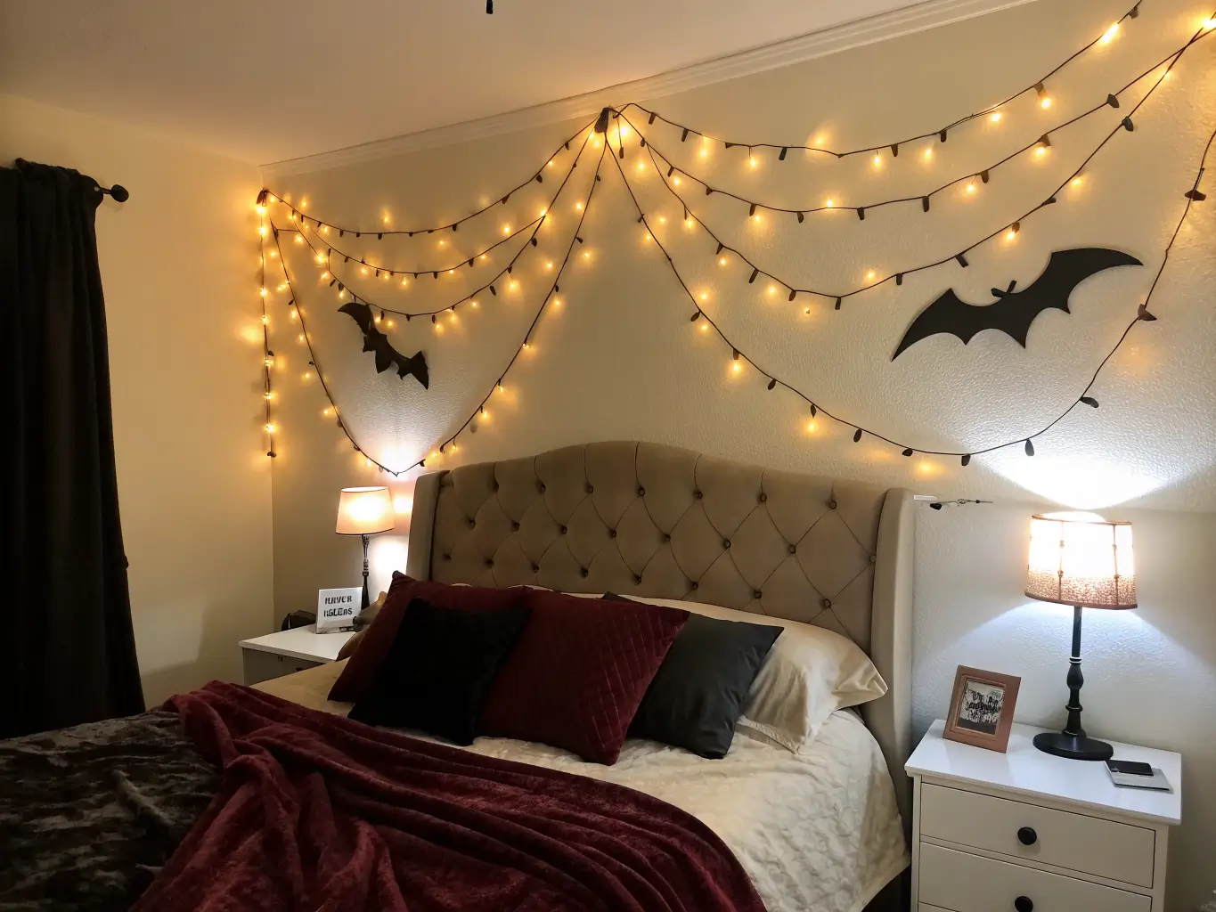 halloween decor bedroom
