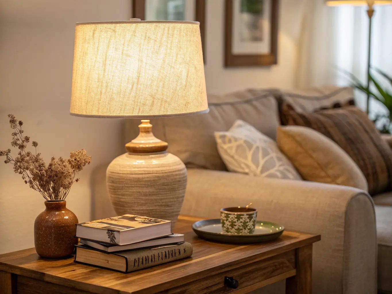 japandi lamp