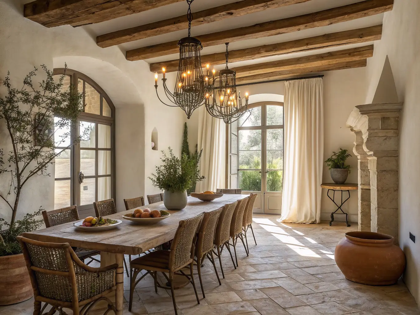 new mediterranean interior design