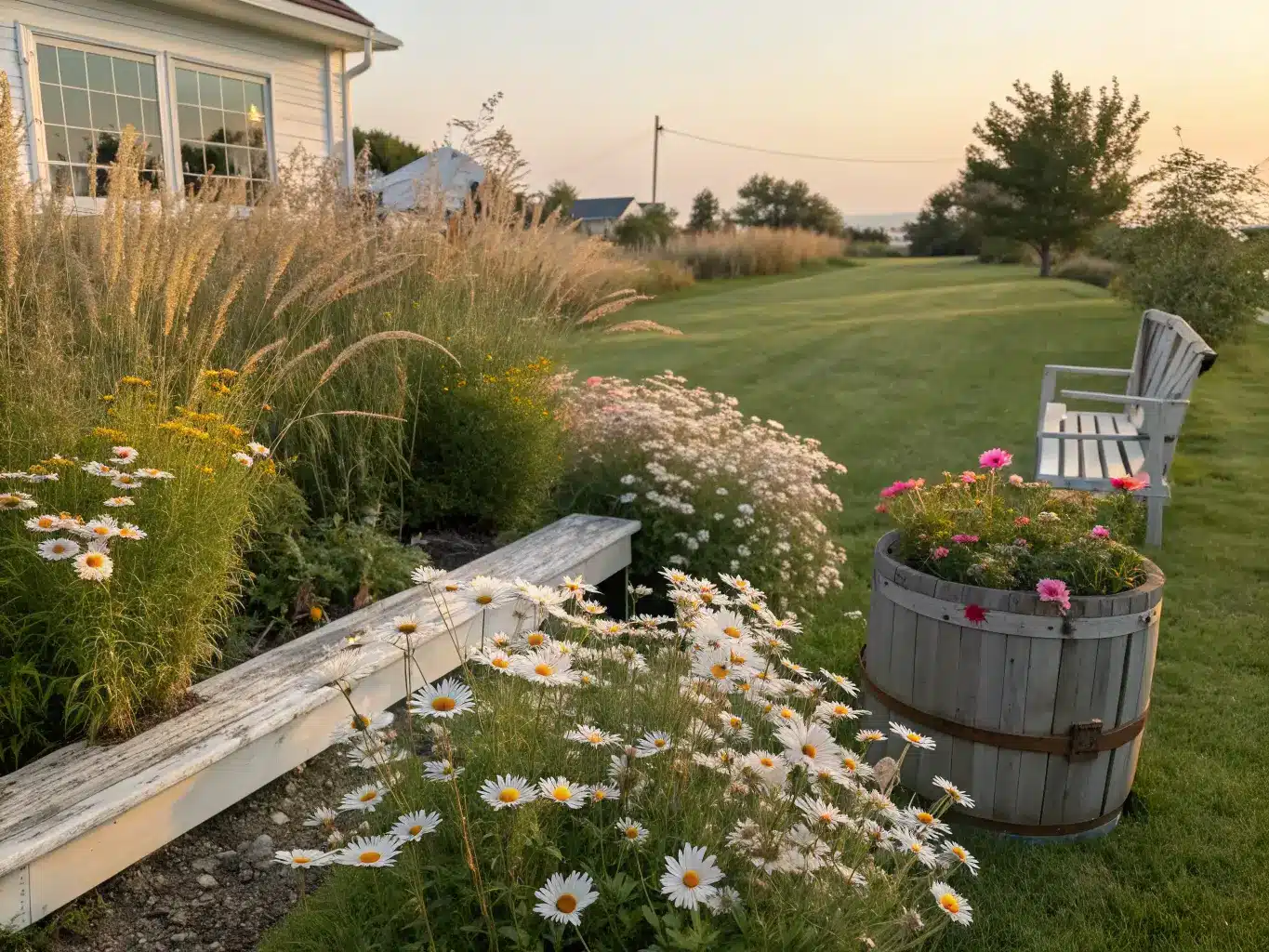 farmhouse garden design
