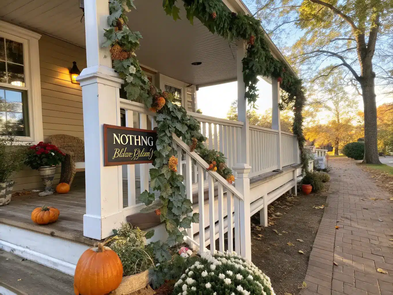 fall decor exterior