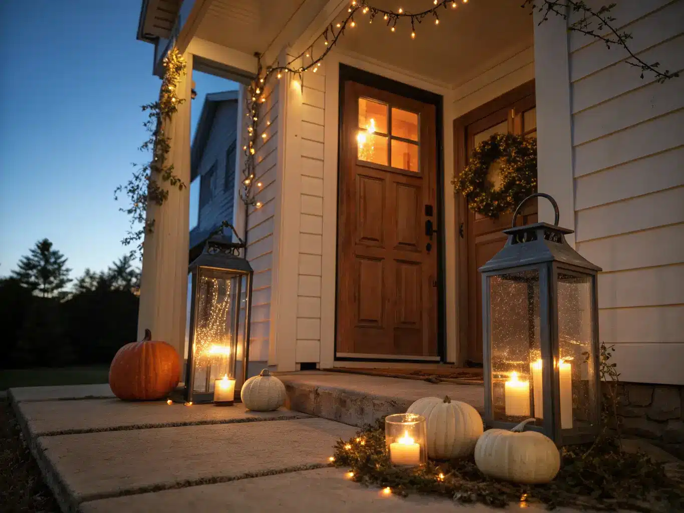 fall decor exterior