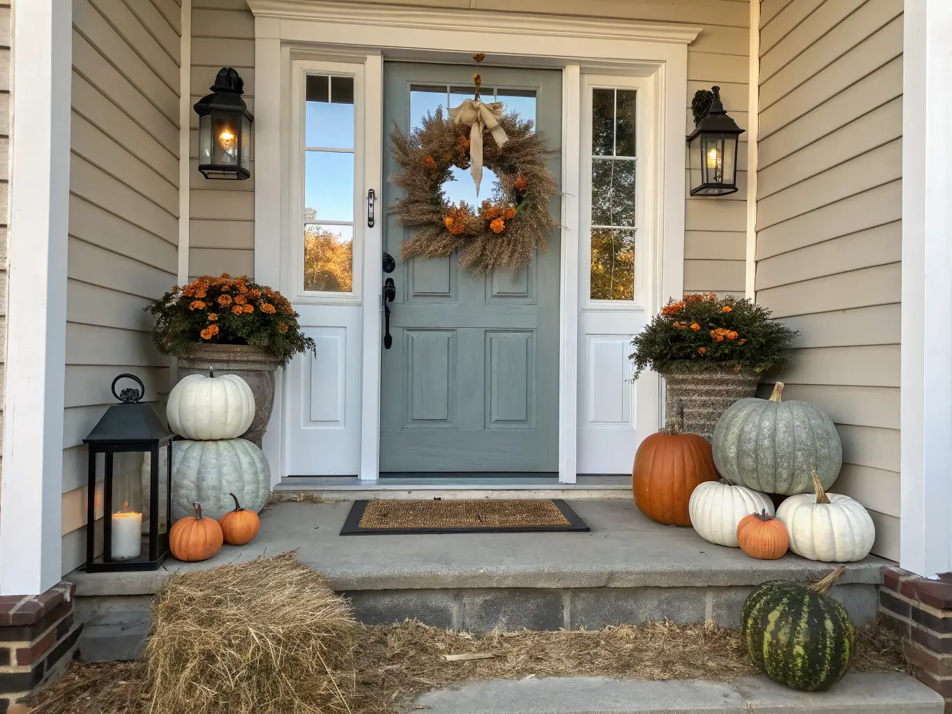 fall decor exterior
