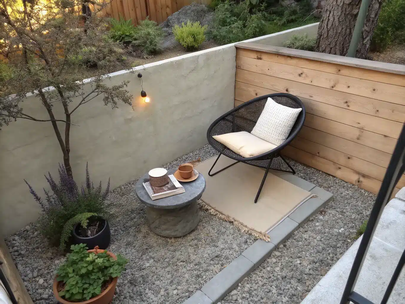gravel backyard ideas