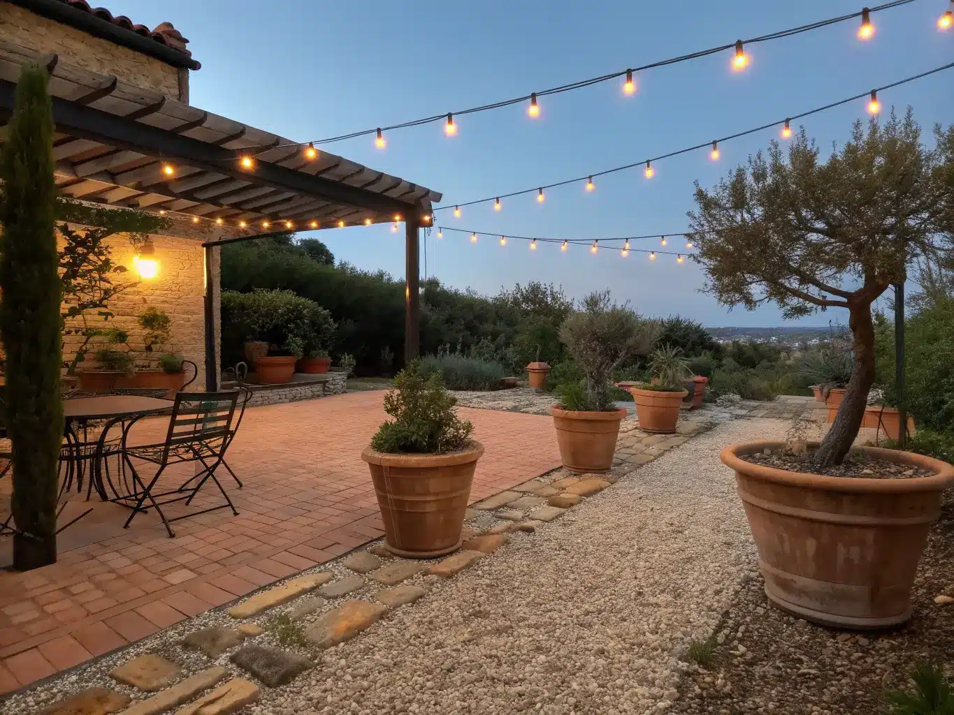 gravel backyard ideas