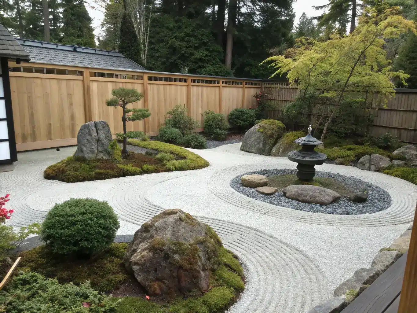 gravel backyard ideas