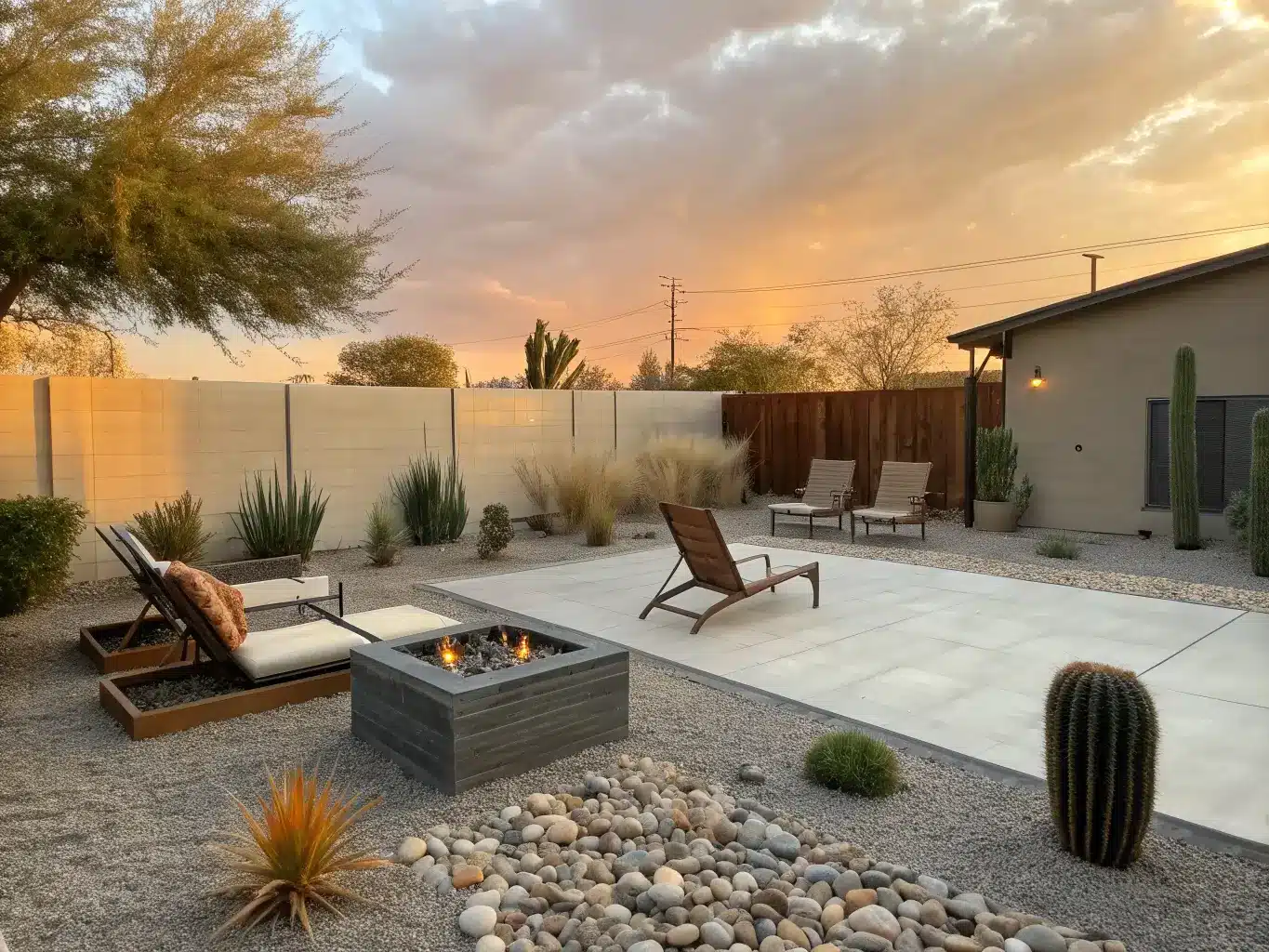 gravel backyard ideas
