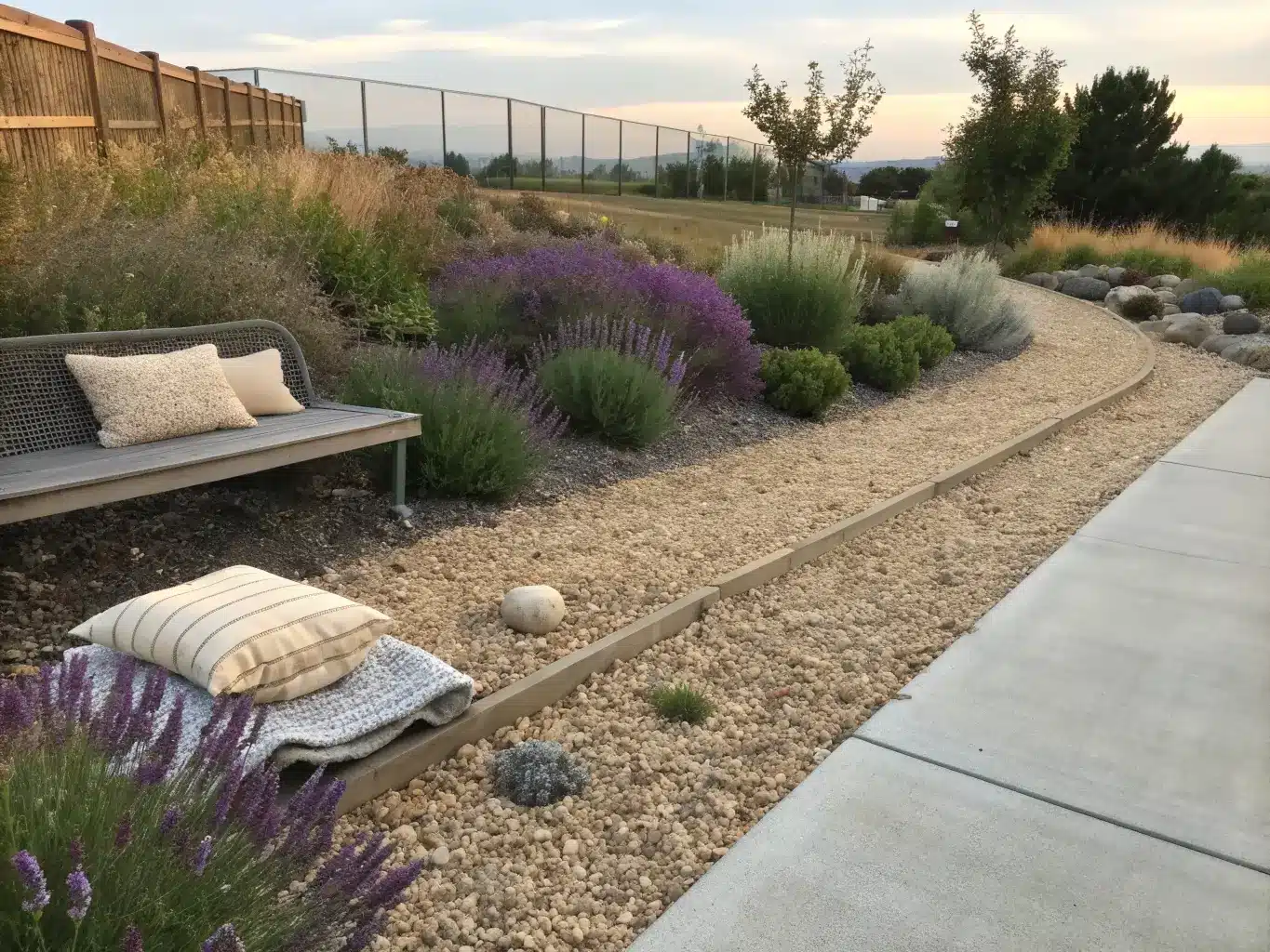 gravel backyard ideas